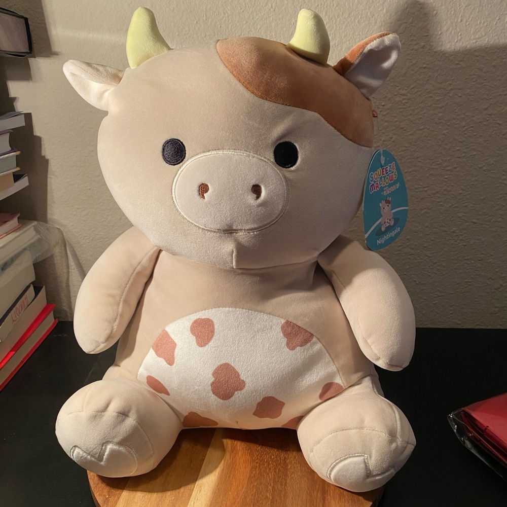 Nightingale the Spotted Cow Squishmallows-14 inch